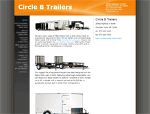 Tablet Screenshot of circlebtrailers.net